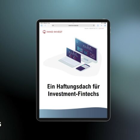 Haftungsdach fuer Fintechs